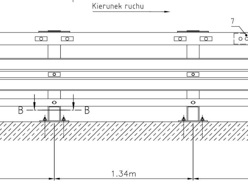 Bariera H2W3A mostowa