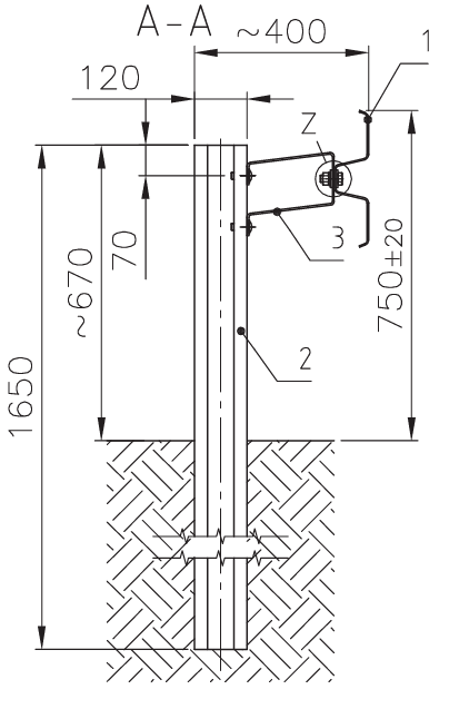 Bariera drogowa H2W3A - obrazek 3