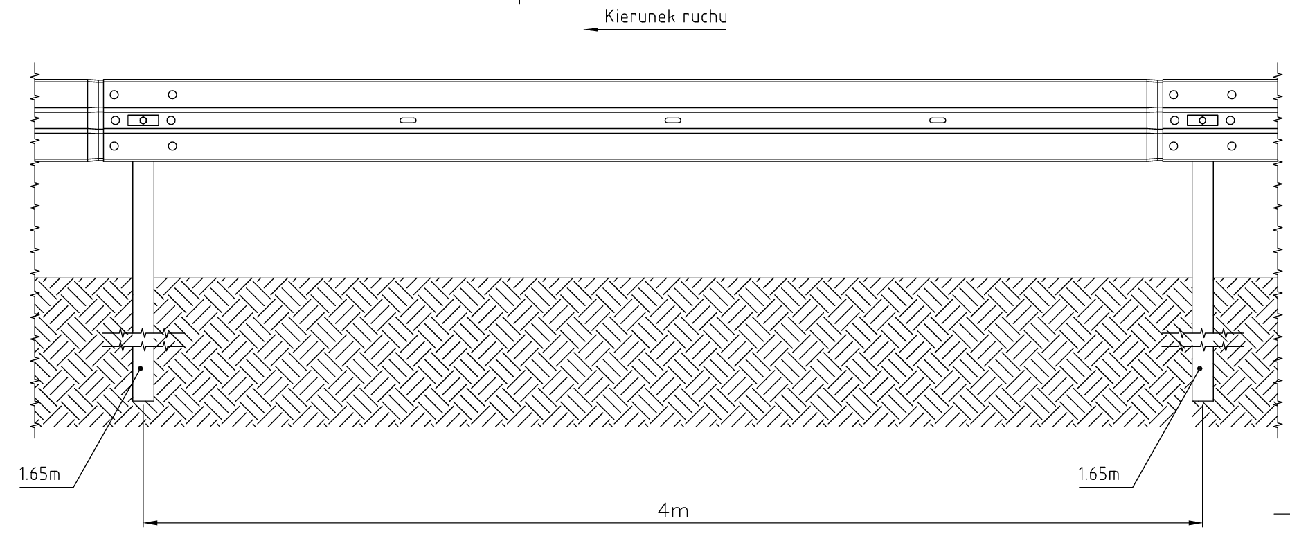 Bariera drogowa N2W3A