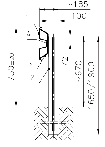 Bariera drogowa SP05/2 - N2W4A - obrazek 3