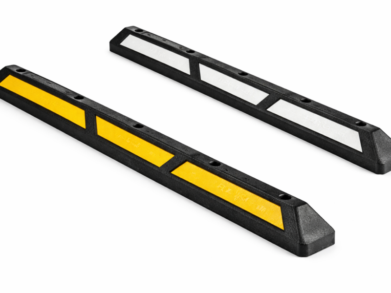 Separator ruchu punktowy parkingowy U-25b, VB PS-I (gumowy-długi)