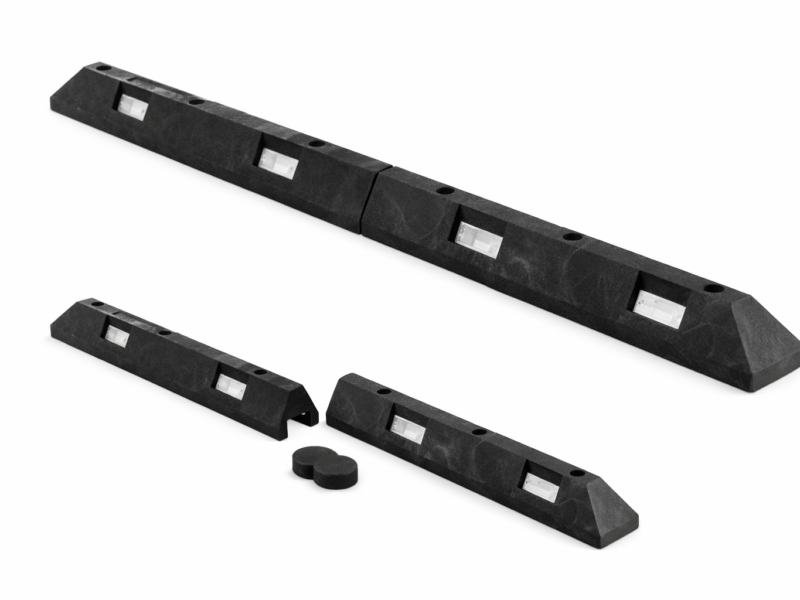 Separator ruchu punktowy parkingowy U-25b, VB PS-c (PVC-modułowy)