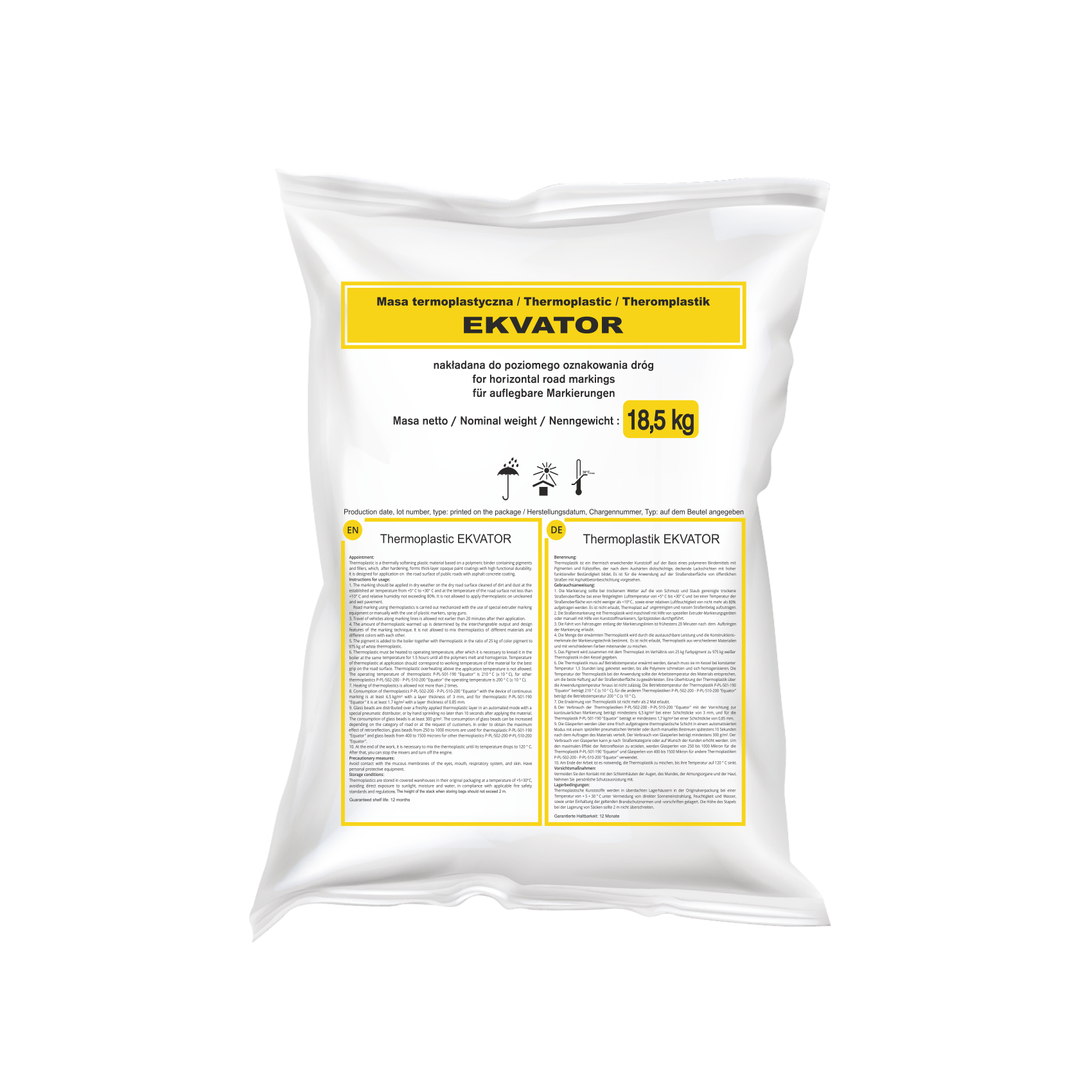 Masa termoplastyczna EKVATOR