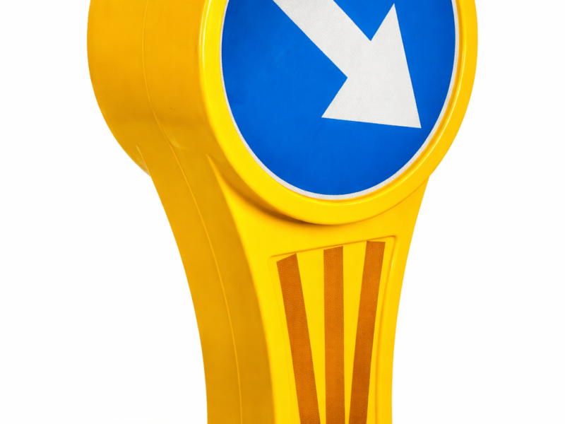 Słupek przeszkodowy U-5b 600